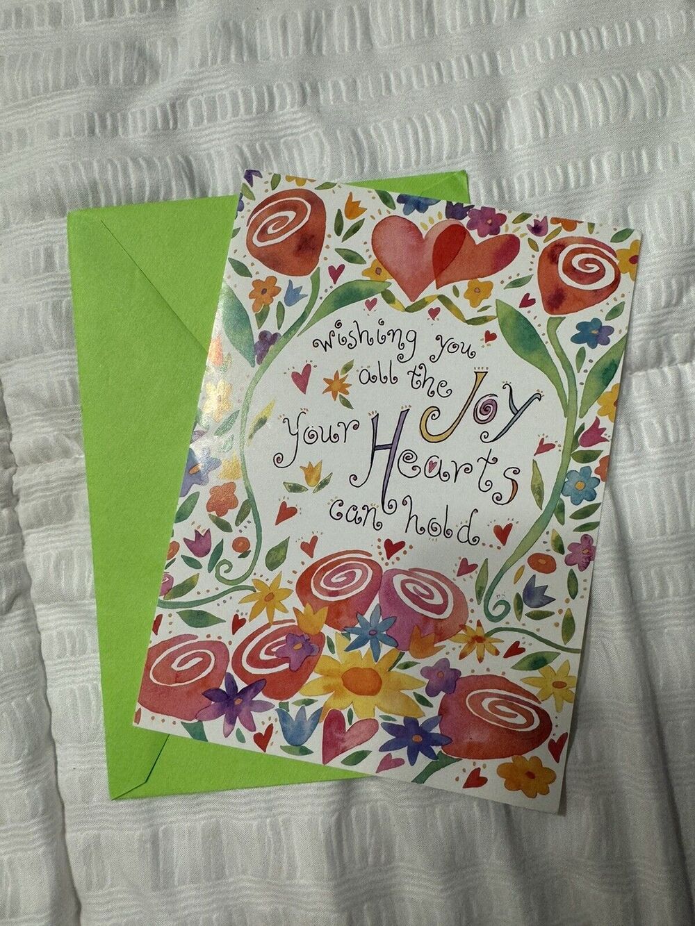 Recycled Paper Greetings Happy Anniversary Greeting Card